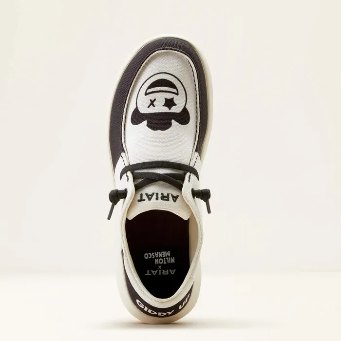 Hilo Milton Menasco Vintage Whitevintage Giddy Up Print Women Ariat Shoes and Sneakers Hilo Milton Menasco Vintage Whitevintage Giddy Up Print Women Ariat Shoes and Sneakers