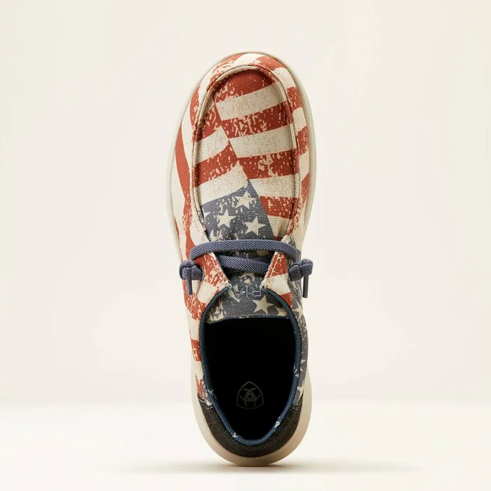 Hilo Stretch Lace American Flag Printcharcoal Men Ariat Shoes and Sneakers Hilo Stretch Lace American Flag Printcharcoal Men Ariat Shoes and Sneakers