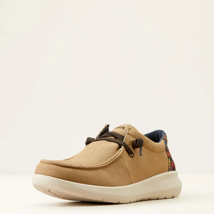 Hilo Stretch Lace Light Tanblue Southwest Men Ariat Shoes and Sneakers
