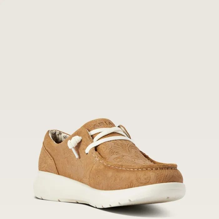Hilo Tan Floral Emboss Women Ariat Shoes and Sneakers Hilo Tan Floral Emboss Women Ariat Shoes and Sneakers