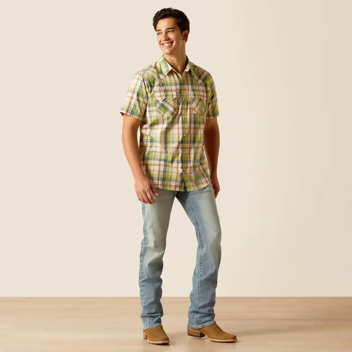 Hinston Retro Fit Shirt Sandshell Men Ariat Button Down Shirts Hinston Retro Fit Shirt Sandshell Men Ariat Button Down Shirts