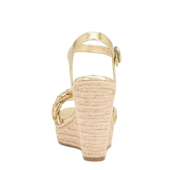 Hosana Espadrille Wedge Sandals Platino Women Nine West Sandals Hosana Espadrille Wedge Sandals Platino Women Nine West Sandals