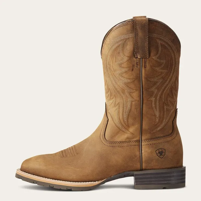 Hybrid Rancher Western Boot Distressed Brown Men Ariat Western Boots Hybrid Rancher Western Boot Distressed Brown Men Ariat Western Boots