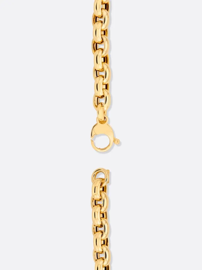 Icons Yellow Gold Rolo Link Bracelet Yellow Gold Women Brochu Walker Fine Jewelry