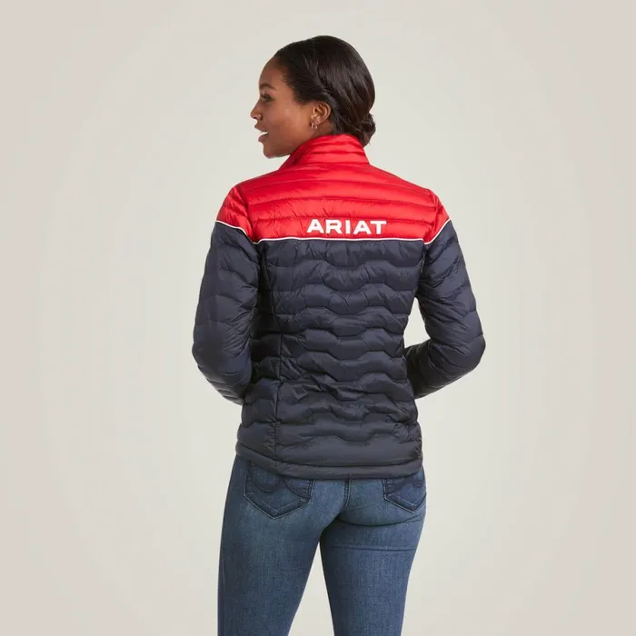 Ideal 30 Down Jacket Team Colorblock Women Ariat Jackets and Vests Ideal 30 Down Jacket Team Colorblock Women Ariat Jackets and Vests