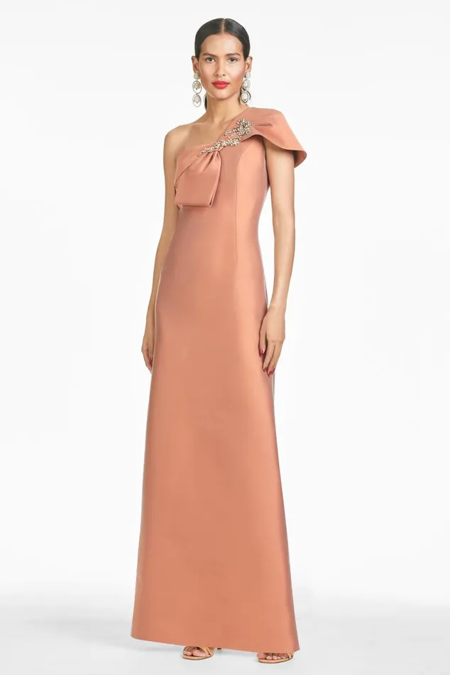 Ines Gown 8211 Copper Women Sachin and Babi Evening