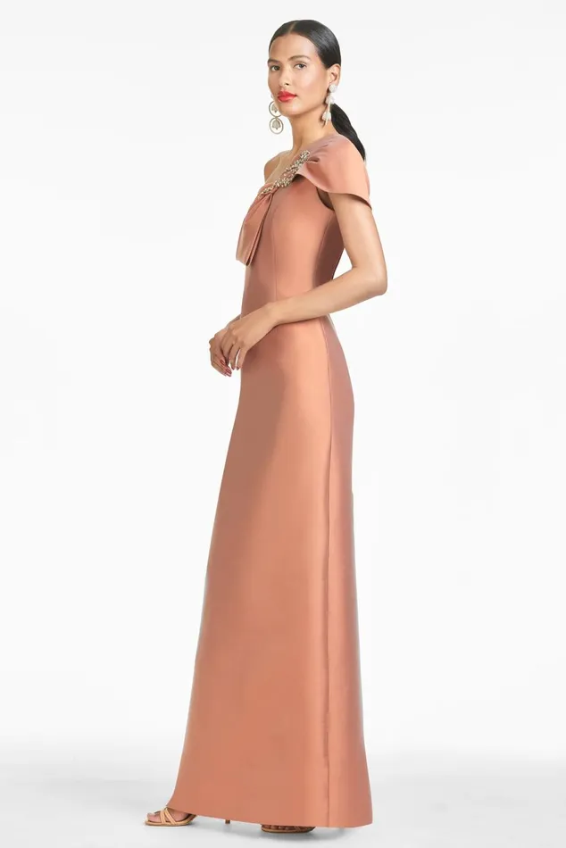 Ines Gown 8211 Copper Women Sachin and Babi Evening