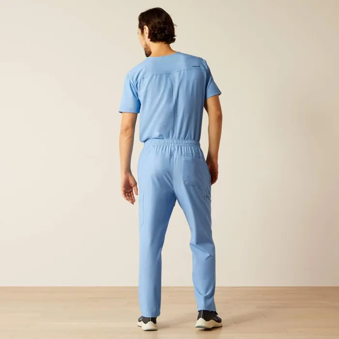 Jacobi Utility Stretch Scrub Pant Light Blue Heather Men Ariat Scrubs Jacobi Utility Stretch Scrub Pant Light Blue Heather Men Ariat Scrubs