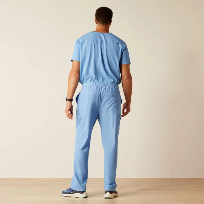 Jacobi Utility Stretch Scrub Pant Light Blue Heather Men Ariat Scrubs Jacobi Utility Stretch Scrub Pant Light Blue Heather Men Ariat Scrubs