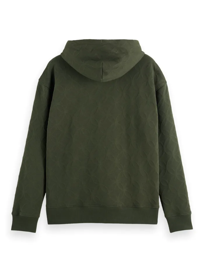 Jacquard Terry Hoodie Cappuchino Men Scotch and Soda Sweatshirts and Hoodies Jacquard Terry Hoodie Cappuchino Men Scotch and Soda Sweatshirts and Hoodies