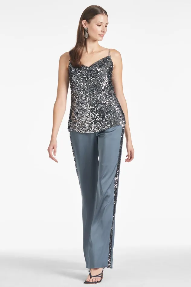 Jesse Top 8211 Gunmetal Women Sachin and Babi Matching Sets