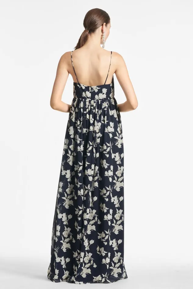 Jessica Gown 8211 Navy Venetia Petal Women Sachin and Babi Boho