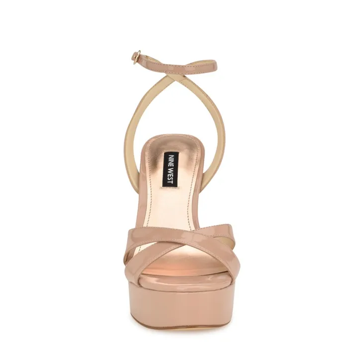 Jessie Platform Ankle Strap Sandals Light Natural Women Nine West Sandals Jessie Platform Ankle Strap Sandals Light Natural Women Nine West Sandals