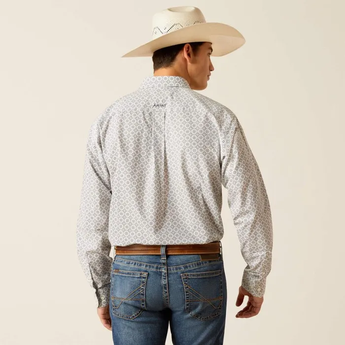 Jimmy Fitted Shirt Grey Men Ariat Button Down Shirts Jimmy Fitted Shirt Grey Men Ariat Button Down Shirts