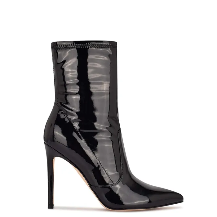 Jody Pointy Toe Booties Black Women Nine West Boots and Booties