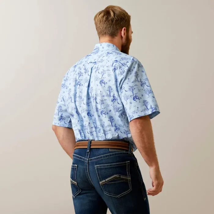 Jonas Classic Fit Shirt Light Blue Men Ariat Button Down Shirts Jonas Classic Fit Shirt Light Blue Men Ariat Button Down Shirts