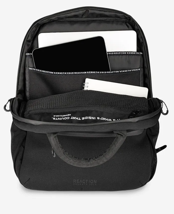 Kenneth Cole Bags and Belts Men Logan Backpack Black Kenneth Cole Bags and Belts Men Logan Backpack Black