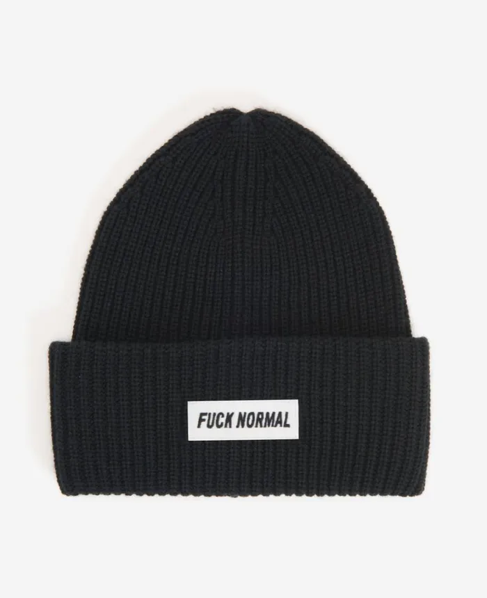 Kenneth Cole Beanies MenWomen Site Exclusive F Normal Beanie Black
