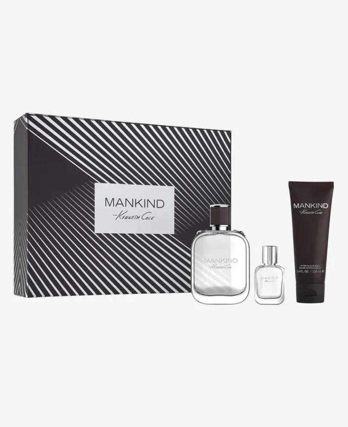 Kenneth Cole Cologne Men Mankind For Him Eau De Toilette 3pc Gift Set No Color