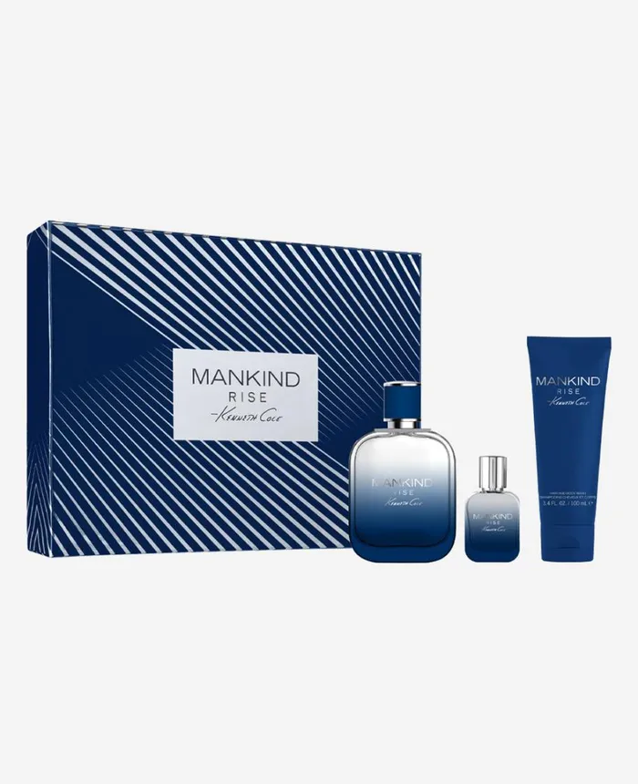 Kenneth Cole Cologne Men Mankind Rise Eau De Toilette 3pc Gift Set No Color