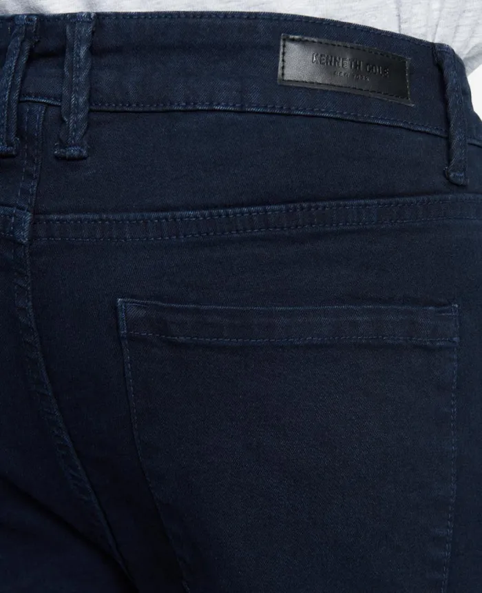 Kenneth Cole Denim Men SlimFit Recycled Stretch Denim Jeans Downing 8211 Dark Blue