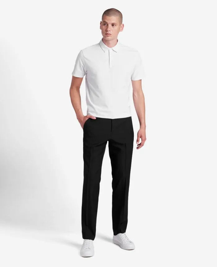Kenneth Cole Dress Pants Men SlimFit Stretch Twill Dress Pant Black Kenneth Cole Dress Pants Men SlimFit Stretch Twill Dress Pant Black