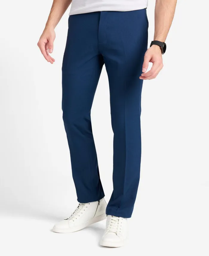 Kenneth Cole Dress Pants Men Stretch Micro Check ModernFit TECHNICOLE Dress Pant Blue Kenneth Cole Dress Pants Men Stretch Micro Check ModernFit TECHNICOLE Dress Pant Blue