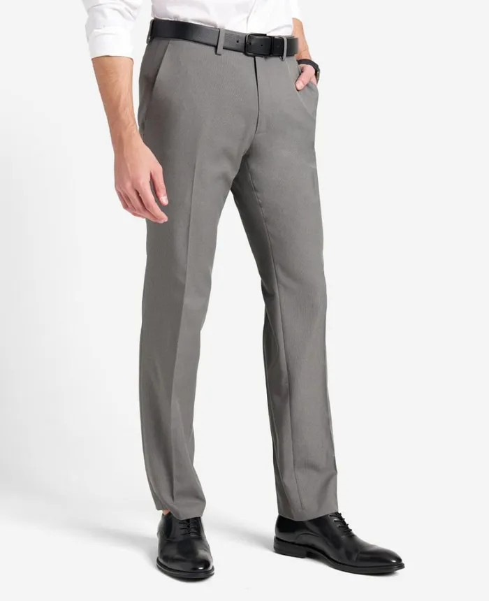 Kenneth Cole Dress Pants Men Stretch Micro Check ModernFit TECHNICOLE Dress Pant Medium Grey Kenneth Cole Dress Pants Men Stretch Micro Check ModernFit TECHNICOLE Dress Pant Medium Grey