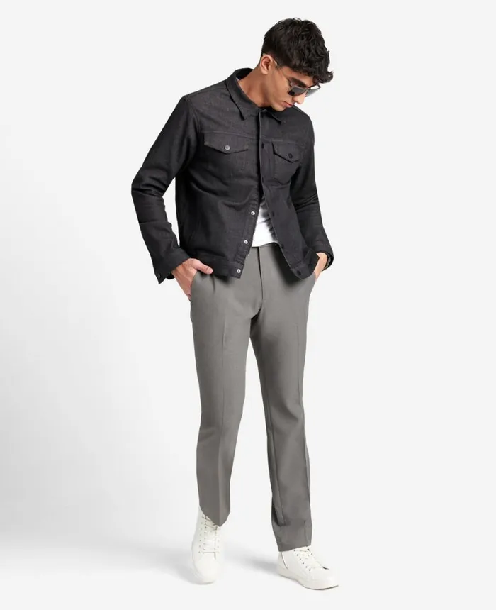 Kenneth Cole Dress Pants Men Stretch Micro Check ModernFit TECHNICOLE Dress Pant Medium Grey Kenneth Cole Dress Pants Men Stretch Micro Check ModernFit TECHNICOLE Dress Pant Medium Grey
