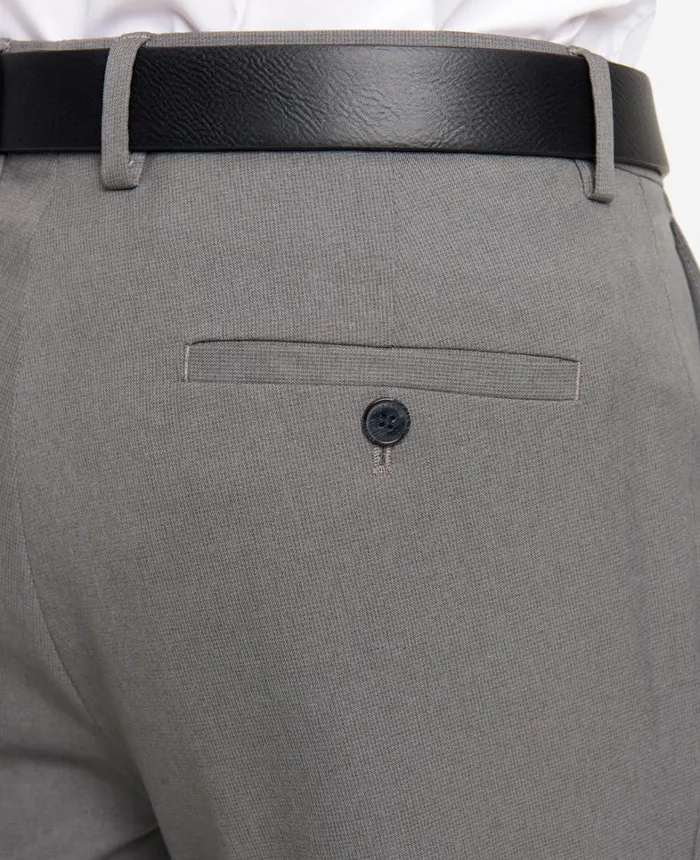 Kenneth Cole Dress Pants Men Stretch Micro Check ModernFit TECHNICOLE Dress Pant Medium Grey Kenneth Cole Dress Pants Men Stretch Micro Check ModernFit TECHNICOLE Dress Pant Medium Grey