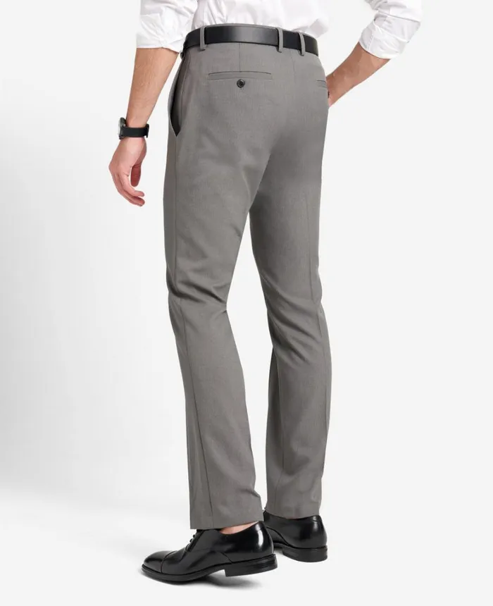 Kenneth Cole Dress Pants Men Stretch Micro Check ModernFit TECHNICOLE Dress Pant Medium Grey Kenneth Cole Dress Pants Men Stretch Micro Check ModernFit TECHNICOLE Dress Pant Medium Grey