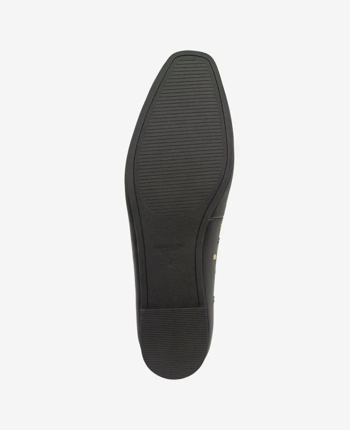 Kenneth Cole Flats and Loafers Women Myra Stud Ballet Flat Black Kenneth Cole Flats and Loafers Women Myra Stud Ballet Flat Black