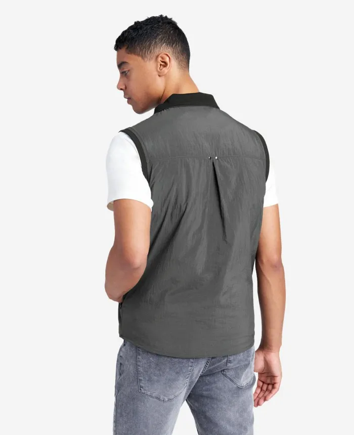 Kenneth Cole Jackets and Outerwear Men Lightweight WaterResistant Vest Charcoal Kenneth Cole Jackets and Outerwear Men Lightweight WaterResistant Vest Charcoal