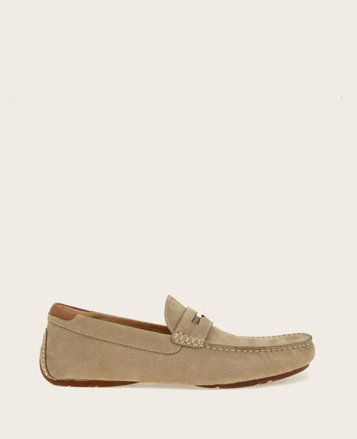 Kenneth Cole Loafers Men GENTLE SOULS Nyle Penny Driver Taupe