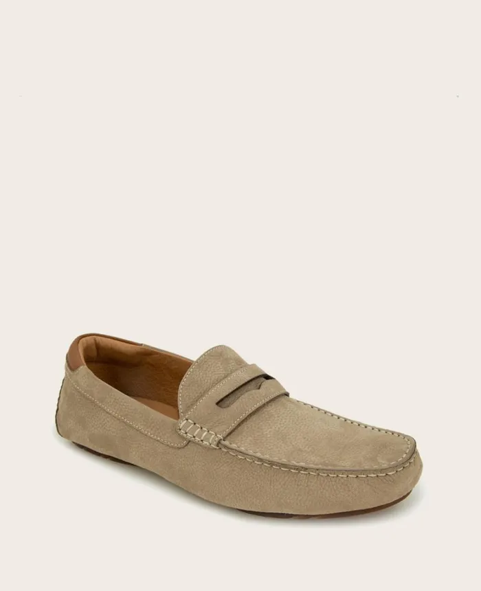 Kenneth Cole Loafers Men GENTLE SOULS Nyle Penny Driver Taupe Kenneth Cole Loafers Men GENTLE SOULS Nyle Penny Driver Taupe