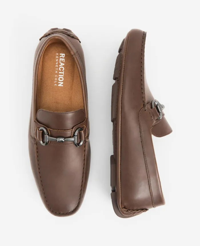 Kenneth Cole Loafers Men REACTION 8211 Dawson Bit Driver Espresso Kenneth Cole Loafers Men REACTION 8211 Dawson Bit Driver Espresso