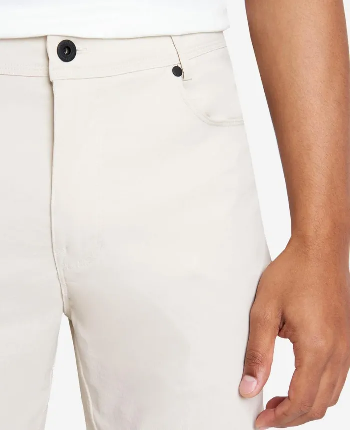 Kenneth Cole Pants Men Original Slim 5Pocket Pant Off White Kenneth Cole Pants Men Original Slim 5Pocket Pant Off White