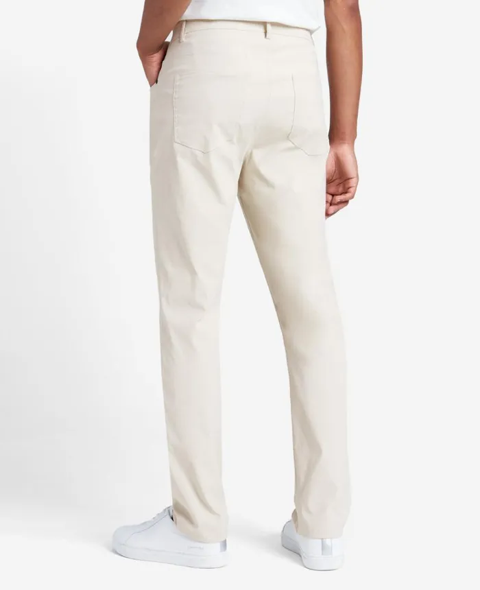 Kenneth Cole Pants Men Original Slim 5Pocket Pant Off White Kenneth Cole Pants Men Original Slim 5Pocket Pant Off White