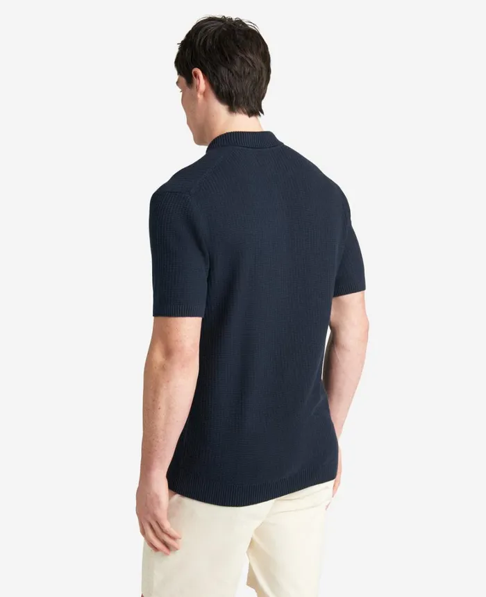 Kenneth Cole Polos and TShirts Men The Sweater Polo Navy