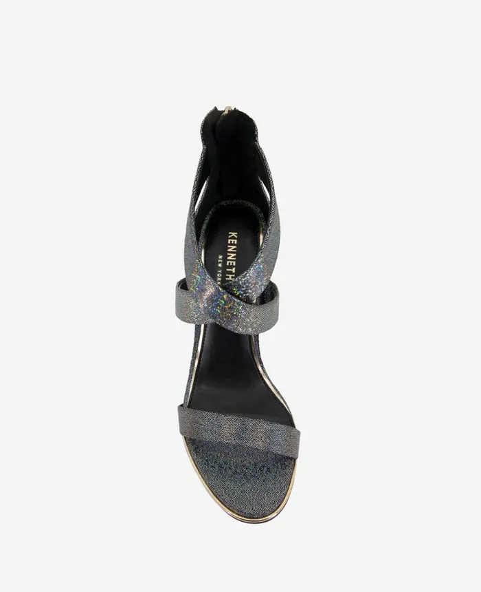 Kenneth Cole Pumps and Heels Women Brooke Cross Strap Heeled Sandal Blackmulti Micro Kenneth Cole Pumps and Heels Women Brooke Cross Strap Heeled Sandal Blackmulti Micro
