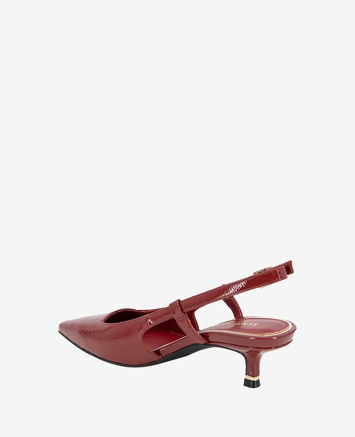 Kenneth Cole Pumps and Heels Women Martha Patent Slingback Heel Rio Red Patent Kenneth Cole Pumps and Heels Women Martha Patent Slingback Heel Rio Red Patent