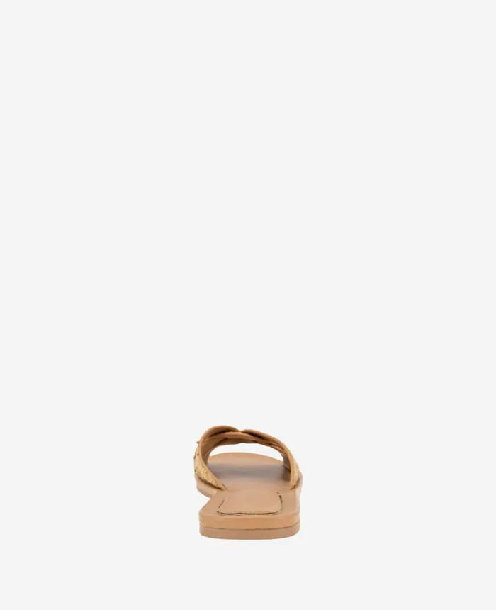 Kenneth Cole Sandals and Wedges Women Jula Flat Sandal Natural Raffia Kenneth Cole Sandals and Wedges Women Jula Flat Sandal Natural Raffia