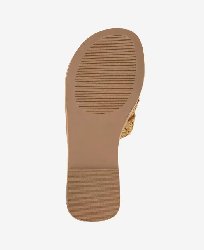 Kenneth Cole Sandals and Wedges Women Jula Flat Sandal Natural Raffia Kenneth Cole Sandals and Wedges Women Jula Flat Sandal Natural Raffia