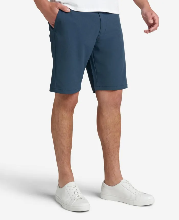 Kenneth Cole Shorts Men Performance Tech Short Medium Blue Kenneth Cole Shorts Men Performance Tech Short Medium Blue