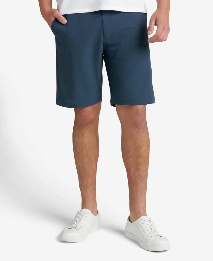 Kenneth Cole Shorts Men Performance Tech Short Medium Blue Kenneth Cole Shorts Men Performance Tech Short Medium Blue