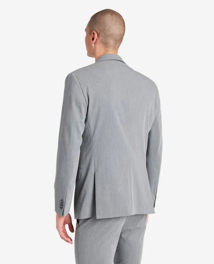 Kenneth Cole Suits and Suit Separates Men SlimFit Stretch Suit Separate Jacket Light Grey Kenneth Cole Suits and Suit Separates Men SlimFit Stretch Suit Separate Jacket Light Grey