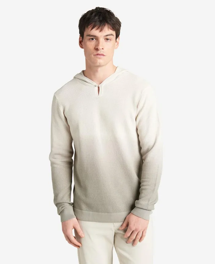 Kenneth Cole Sweaters Men Dip Dye Sweater Hoodie Tangrey