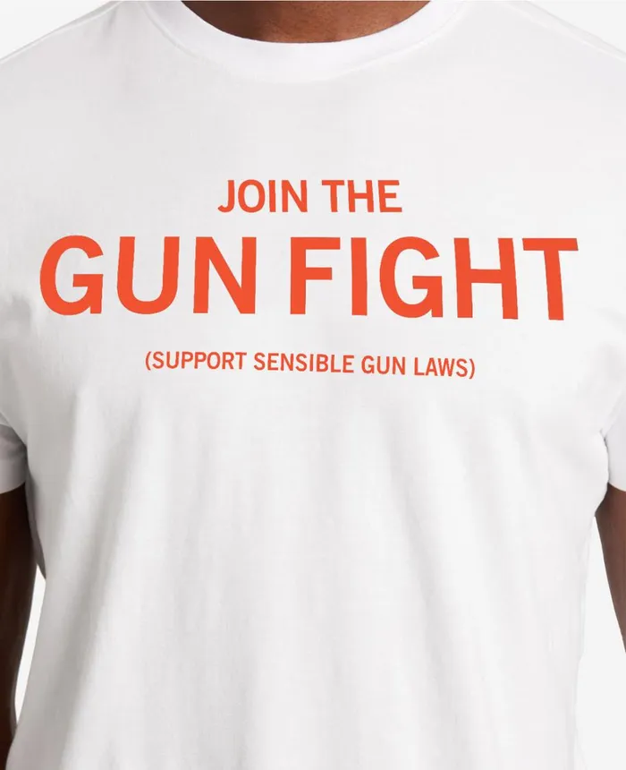 Kenneth Cole TShirts MenWomen Site Exclusive Join The Gun Fight TShirt White Kenneth Cole TShirts MenWomen Site Exclusive Join The Gun Fight TShirt White