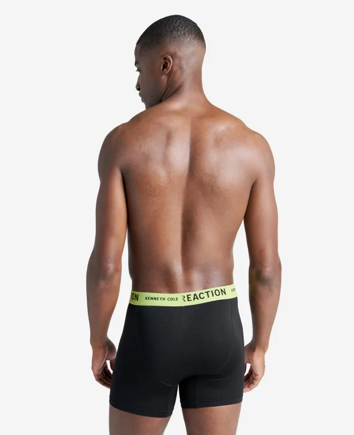 Kenneth Cole Underwear and Loungewear Men Micro Stretch Mesh Boxer Briefs 3Pack Blackpopwb Kenneth Cole Underwear and Loungewear Men Micro Stretch Mesh Boxer Briefs 3Pack Blackpopwb
