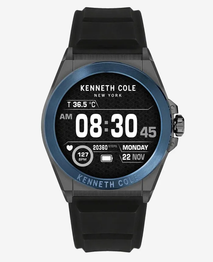 Kenneth Cole Watches Men The Wellness Smartwatch 20 With Interchangeable Band Set Blue